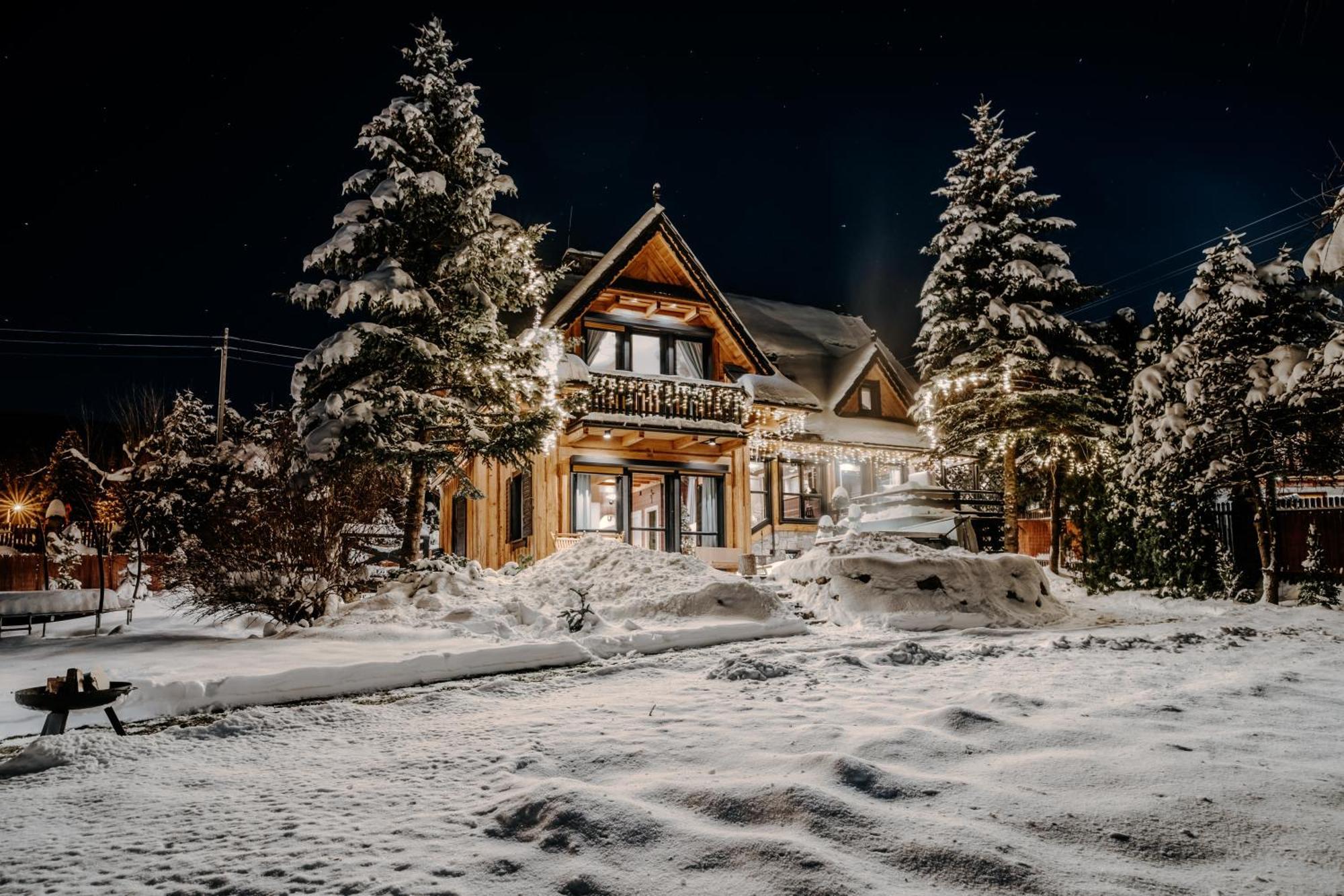 Villa Swiss Na Wylacznosc - Jacuzzi, Sauna, Bilard Kościelisko Exteriér fotografie